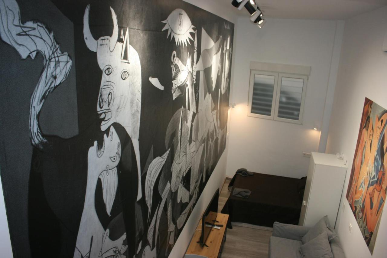 Golondrinas De Malaga "Apartamentos Con Mucho Arte" Y Terraza Solarium En Coliving Eksteriør bilde